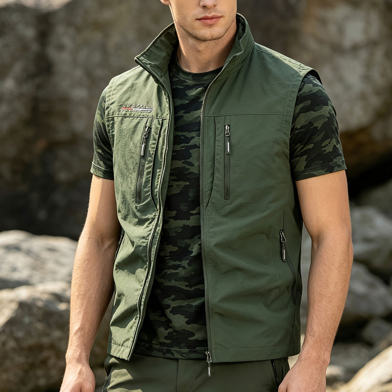 Men's Vest Jacket Running Jack - Winter Clothing Pk 评论和价格